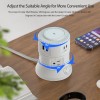Two Tier Rotating Smart Electric Extension Socket Surge Protector Multi