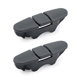 W10508950 Dishwasher Upper Dishrack Slide Rail Stop Clip By Cenipar Replacement for Whirl-pool Ken-more Dishwasher Replaces W10508950 8562015 PS11755805 WPW10508950VP 2684662(2 Packs)