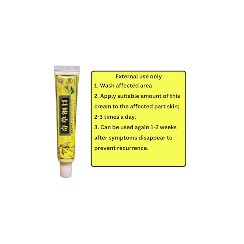 Vendedor Oficial - Crema Herbal China - Alivio Natural Para