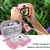 Leayjeen 2-in-1 Kids Camera Case Compatible with Goopow/Mgaolo/CIMELR/Seckton/OZMI/Dylanto Kids Camera