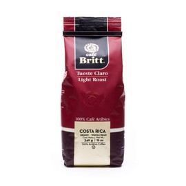 Café Britt® - Costa Rican Light Roast Coffee (12 oz.) (3-Pack) - Whole Bean, Arabica Coffee, Kosher, Gluten Free, 100% Gourmet & Light Roast