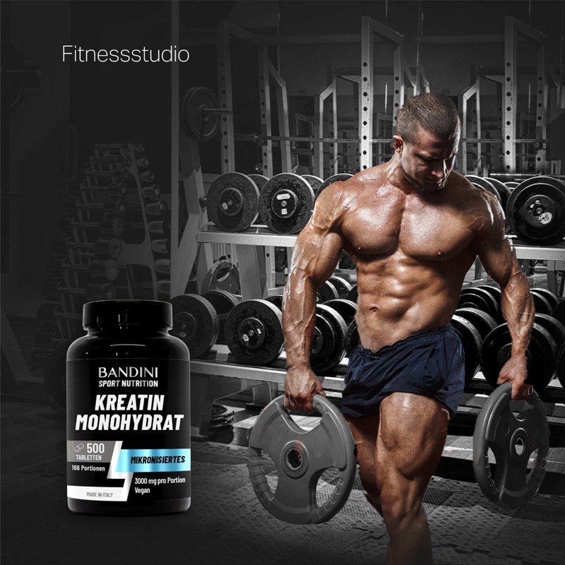 Bandini Creatine Monohydrate 500 Tablets | Training, Sports, Fitness |