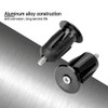 1 Pair Aluminum Bar End Plugs for Bicycle Handlebar -