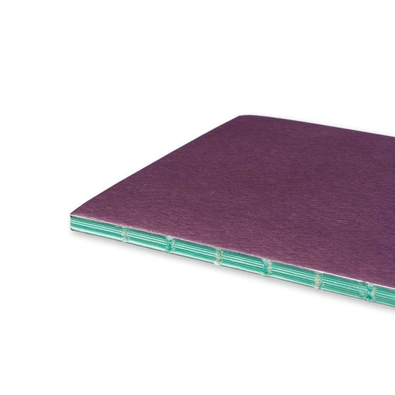 Moleskine Chapters Journal Plum Purple Slim Medium Dotted