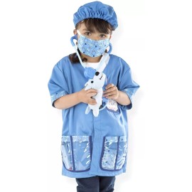 Melissa & Doug Disfraz De Veterinario Unisex Talla 3-6 Años