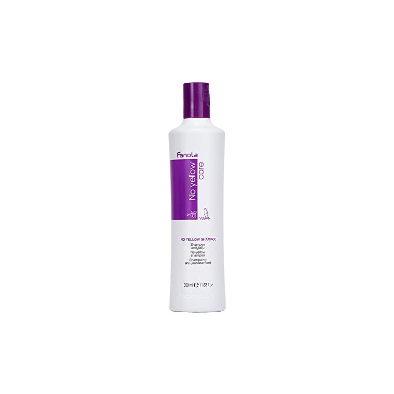 fanola no yellow shampoo für blondes haar 350 ml