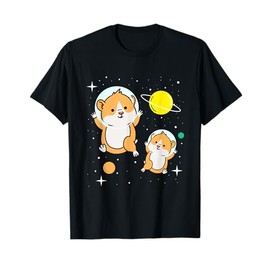 Hamster In Space Hamster Lover Gift T-Shirt