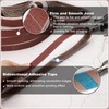 HARFINGTON 1/2 x 18 Inch Sanding Belts, 50 Pcs 60/80/120/180/240