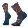 Smartwool Men's Everyday Regarita Crew Casual Socks, blue