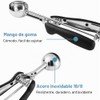 HOMURE H - Juego de cucharadas para galletas, incluye 1