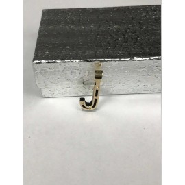 Unbranded 14K Gold Initial Letter J Charm Pendant Necklace Gold Letter Pendant YC-GL_J SM