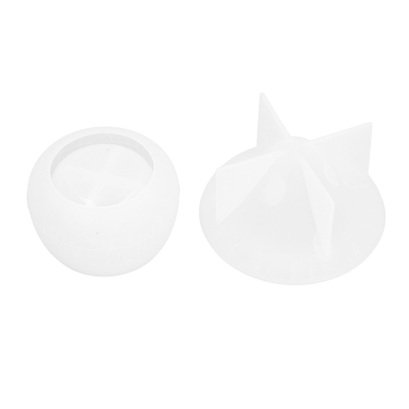 Silicone Resin Mold Mushroom Reusable DIY Elastic Jars Silicone Mold