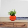 Outanaya Arrangement Vase Ceramic Pumpkin Shape Home Decor Stylish Modern