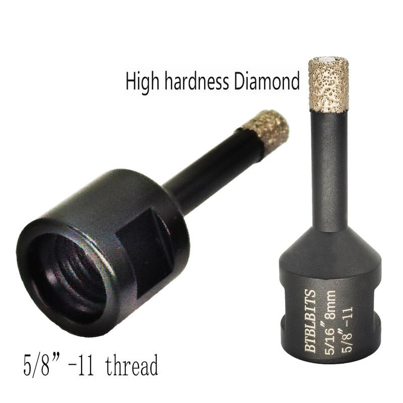 BTBLBITS Diamond Core Drill Bits Set 2PCS 5/16 Inch 8mm