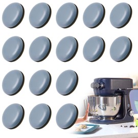 Kitchen Appliance Sliders, ELEMGULY 16 Pack DIY Adhesive Magic Telfon Self Stick Sliders Sliding Tray for Most Coffee Makers, Blenders, Air Fryers, Pressure Cooker,Stand Mixers
