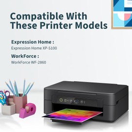 OINKWERE 202XL Remanufactured Ink Cartridges Replacement for Epson 202 Ink Cartridges Multipack 202 XL T202XL T202 for XP-5100 WF-2860 Expression Home XP-5100 Workforce WF-2860 Printer (4-Pack)