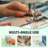 Katyjun Magnetische Nahtführung für Nähmaschinen, Magnetic Seam Guide Vielseitiges Polygonale