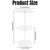 GoaePode 2-Tier Acrylic Sunglasses Holder - Transparent Glasses Organiser with