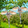 Lifreer Bird Scarer, 5 Pieces Bird Scarer, Falcon Fake Owl,