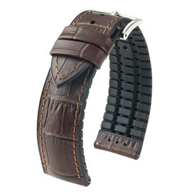 HIRSCH Unisex Performance Watch Strap Model Paul 20 mm, Strap.