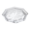 Mizusaki Glass MKG-218013 Tiered Octagonal Plate, Approx. 5.1 inches (13