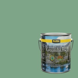 Rodda Paint CASCADIA XL Exterior Satin Paint & Primer in One, 1-Gallon, Spring Forest
