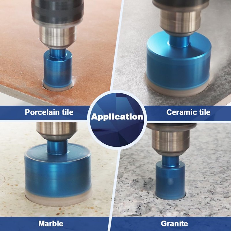 Dry Diamond Core Drill Bit,BRSCHNITT 4 Inch 100mm Diamond Hole
