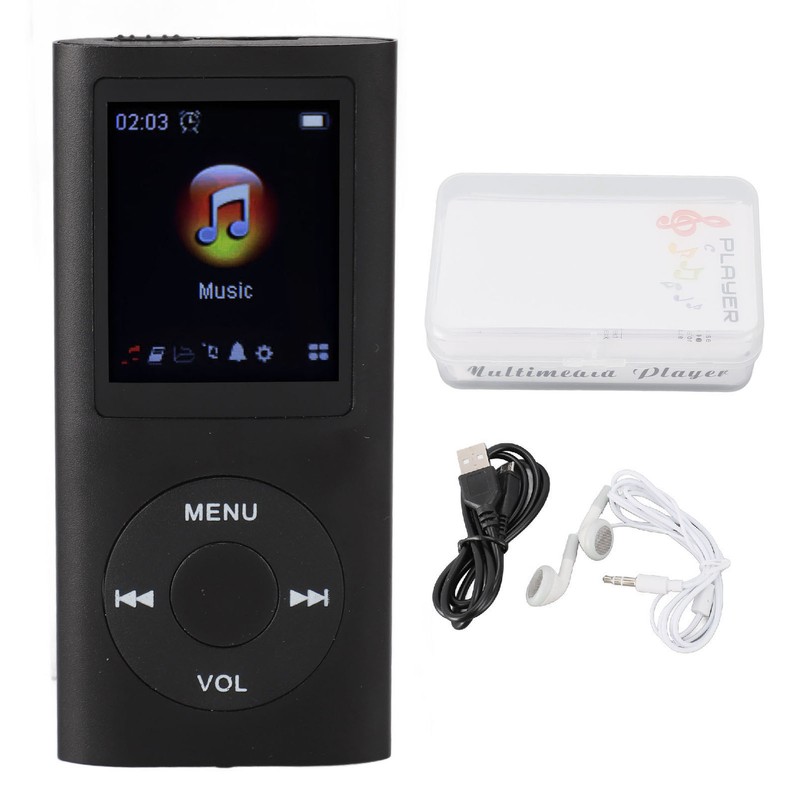 Portable MP3 Music Player 1.8inch TFT Screen HiFi Sound 7