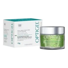 Gel Contorno De Ojos Farmapiel Optigel con Té Verde y vitamina E antioxidante 15 Gr Día/Noche para todo tipo de piel