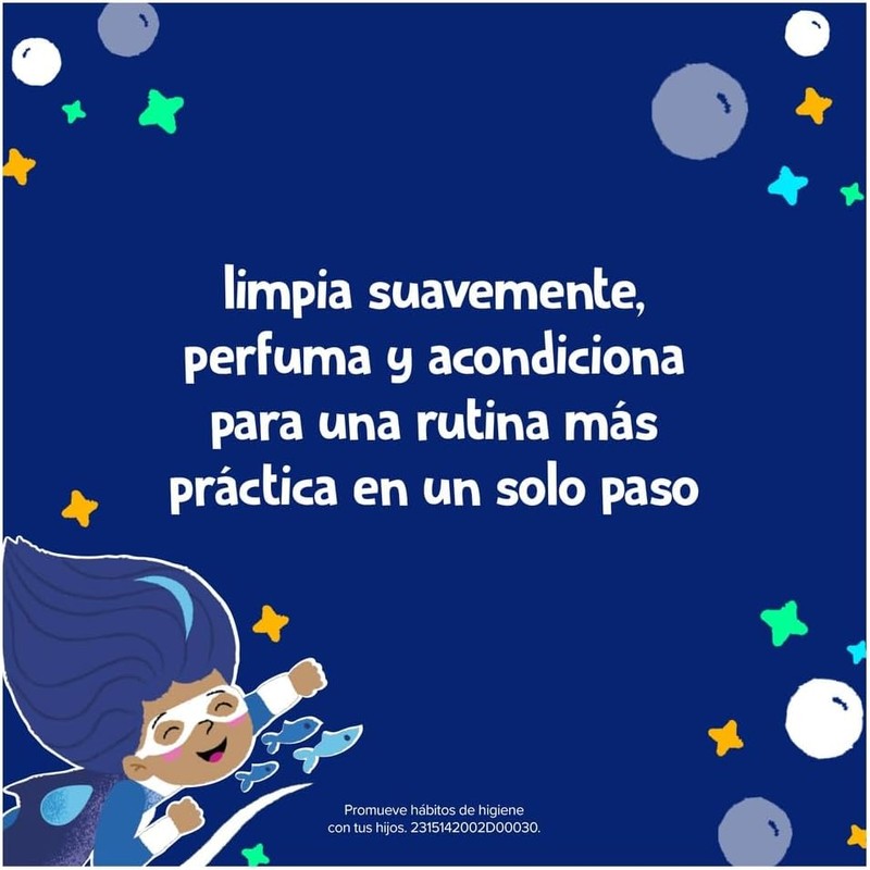 Johnson's Kids 2 en 1 shampoo y acondicionador 200ml