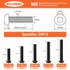 NIULUNBAO M8 x 30mm 35mm 40mm 45mm 50mm Button Head