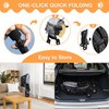 Pet Stroller for Small/Medium Dogs and Cats - Lightweight Foldable
