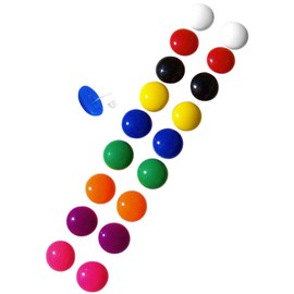 9 Pairs Multi Colors Round Button Acrylic Nylon Plastic Post Earrings Medical Hypoallergenic No Metal Studs Sensitive Ears Women