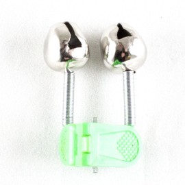 Jigging world Fishing Rod Tip Bell Bait Alarm Twin Double Ring - 100 Pieces