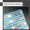 Barcode Security Labels Dumb Silver PET Warranty Void Sticker with