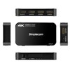 Simplecom CM324 4 Way HDMI 2.0 Switch with Remote 4
