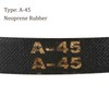 Kozelo A-45 Drive V-Belt - [45 Inch Inner Circumference] A-section