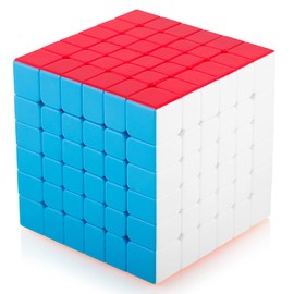 Maomaoyu Speed Magic Cube Stickerless 6x6 6x6x6 Smooth Magic Cube 3D Twist Brain Teasers Stocking Filler Toy