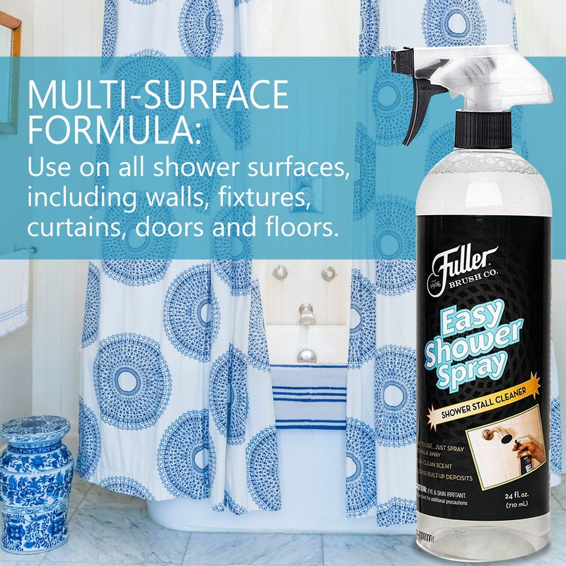 Fuller Brush Easy Shower Spray - No Scrub Shower Cleaner