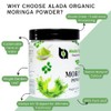 ALADA ORGANIC Moringa - Moringa Powder Single Garden Premium 100%