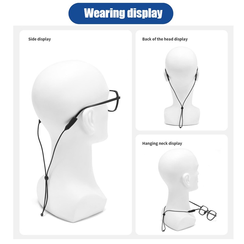 DEDIULE Eyewear ear clips, 18 pairs of non-slip glasses frames,
