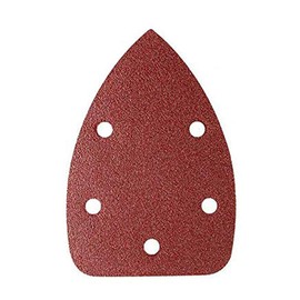 KingBra 30Pcs 320 Grit Mouse Detail Sander Sandpaper 5 Holes Sand Paper Mouse Sanding Pads Hook and Loop Sanding Sheets for Sanding Polishing
