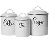 Home Acre Designs Food Storage Containers Set with Lids, Farmhouse