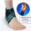 SHULLIN Pack of 2 Adjustable Ankle Brace Ankle Braces Foot