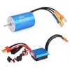 KingVal Replacement 2435 4500KV Sensorless Brushless Motor Shaft 2.0mm with