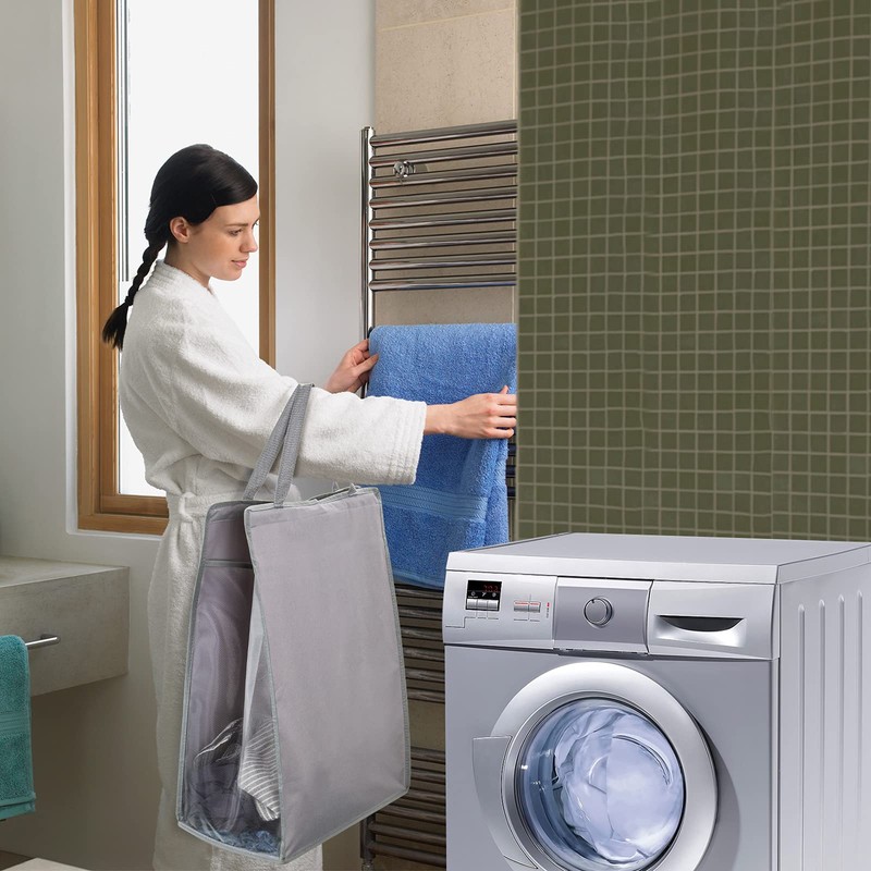 Fentec Hanging Laundry Hamper, Hanging Laundry Basket, Slim Laundry Hamper