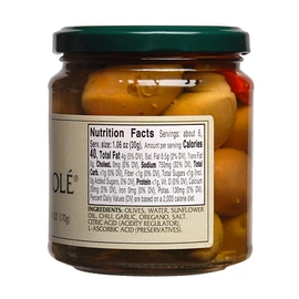 FRATELLI MANTOVA SINCE 1905 Mantova Italian Super Bariole Olives (Pack of 2) Great Taste, 9.87 Ounce