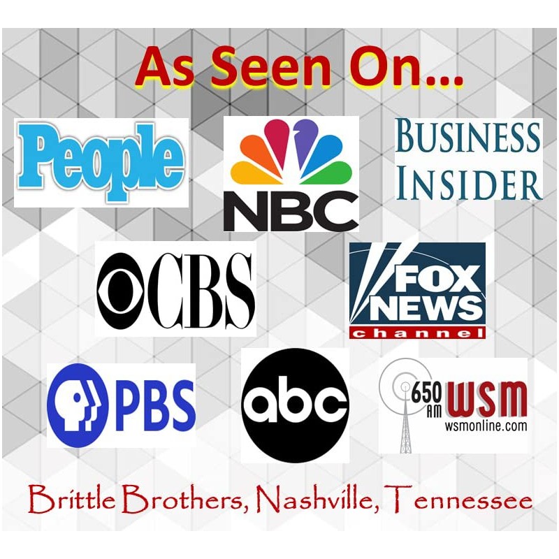 Brittle Brothers Peanut Brittle, 5 Ounce