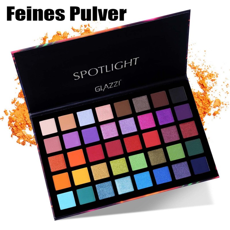 40 Colours Eyeshadow Palette, Colourful Eyeshadow Palette, Matte and Shimmering,