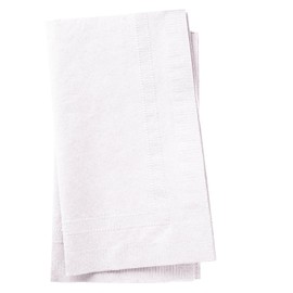2 Ply Premium Dinner Napkin 1/8 Fold (Package of 600ct) 15" x 17"